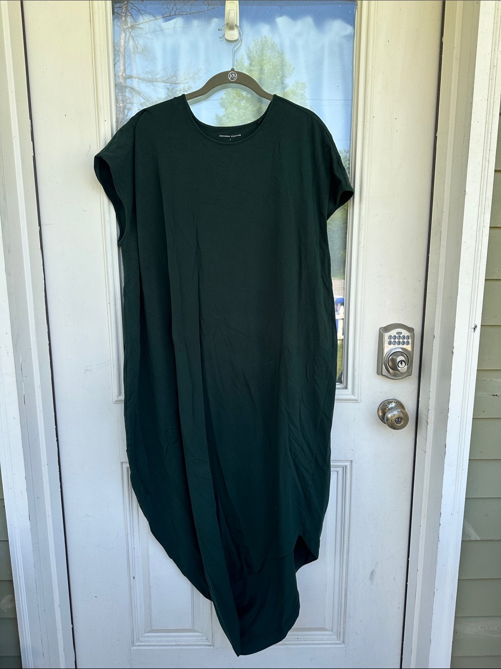 NWOT Universal Standard Forest Green Geneva Asymmetrical Dress (US L/22)